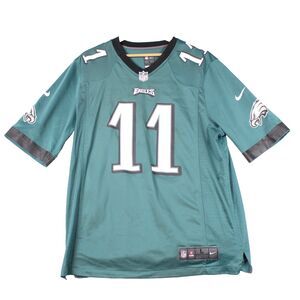 Nike Philadelphia Eagles Jersey Wentz #11 Mens Large NFL Football Green